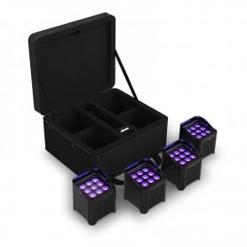 Chauvet DJ FREEDOM PAR H9 IP X4 zestaw reflektorów akumulatorowych z ochroną IP65