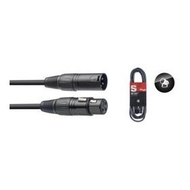 Przewód DMX STAGG SDX3-3 XLR / XLR 3PIN 3m