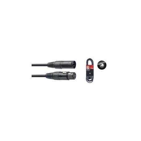 Przewód DMX STAGG SDX3-3 XLR / XLR 3PIN 3m