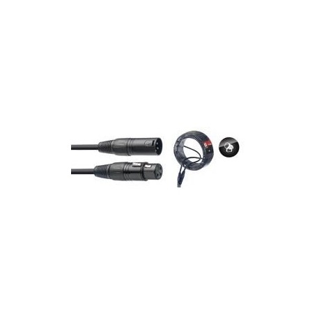 Przewód DMX STAGG SDX15-3 XLR / XLR 3PIN 15m