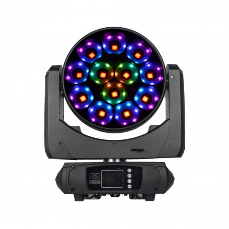 Involight AURA PLUS ruchoma głowica LED wash 12x RGBW + 72x RGB SMD