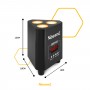 BeamZ LED BBP93 Uplight Par 3x10W RGBW 4-w-1 oświetlacz bateryjny