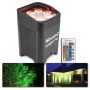 BeamZ LED BBP96 Uplight Par 6x12W RGBWA-UV z bezprzewodowym DMX i powiększonym akumulatorem oświetlacz bateryjny