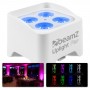 Zestaw oświetlaczy bateryjnych 4x Beamz BBP90W Par 4x 4W RGB-UV LED  + dedykowane case