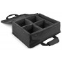 Zestaw 4 oświetlaczy bateryjnych BeamZ BBP96S LED 6x12W z bezprzewodowym DMX + dedykowany soft case