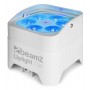 Zestaw 4 białych oświetlaczy bateryjnych BeamZ BBP96SW LED 6x12W z bezprzewodowym DMX + dedykowany soft case