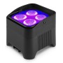 Zestaw 6 oświetlaczy bateryjnych BeamZ BBP94W LED 4x12W z bezprzewodowym DMX + dedykowany soft case