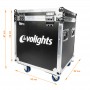 EVOLIGHTS LUMENO CASE 2IN1 skrzynia transportowa na 2 reflektory