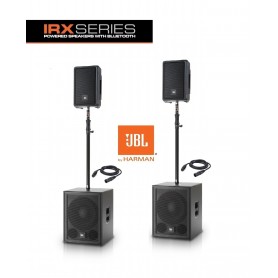 JBL IRX108BT / IRX115S SMALL SET aktywny zestaw nagłośnienia